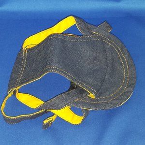 Large Denim Big Doggy Hat